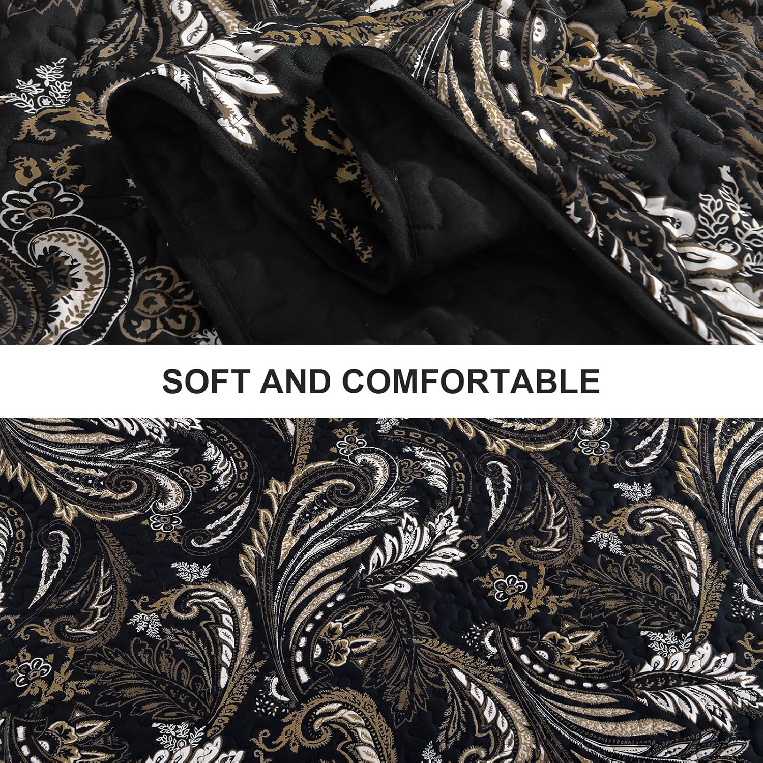 WONGS BEDDING Boho Quilt Set King Size