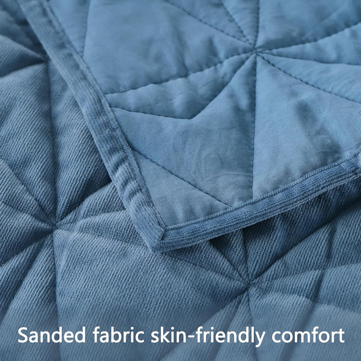 KASENTEX Velvet Queen Quilt Set with 2 Pillow Shams
