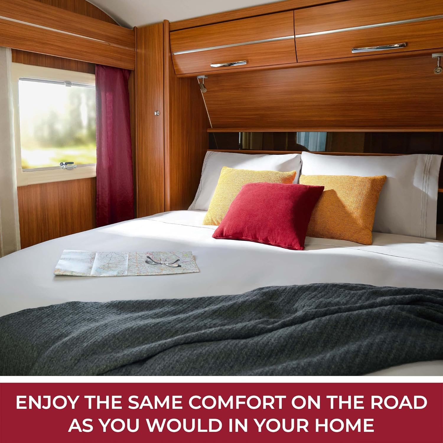 Mellanni RV Short Queen Sheets - 4 PC Hotel Luxury Sets