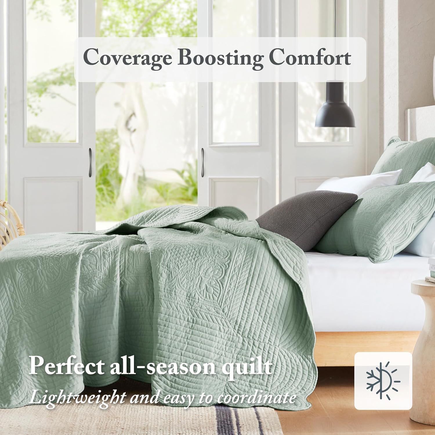 Madison Park Tuscany Quilt Set - 3 Piece