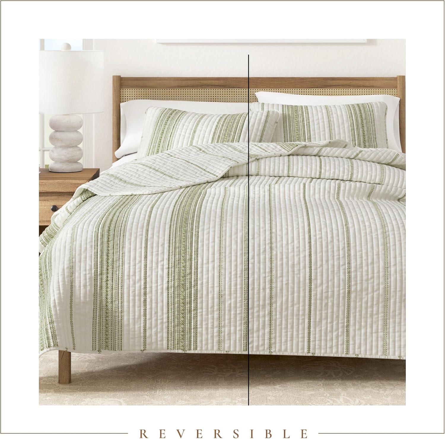 Great Bay Home King Reversible Quilt Bedding Set