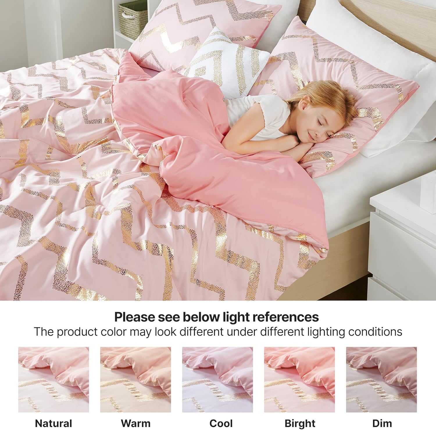 Codi Teen Girls Bedding Comforter Set Twin Size