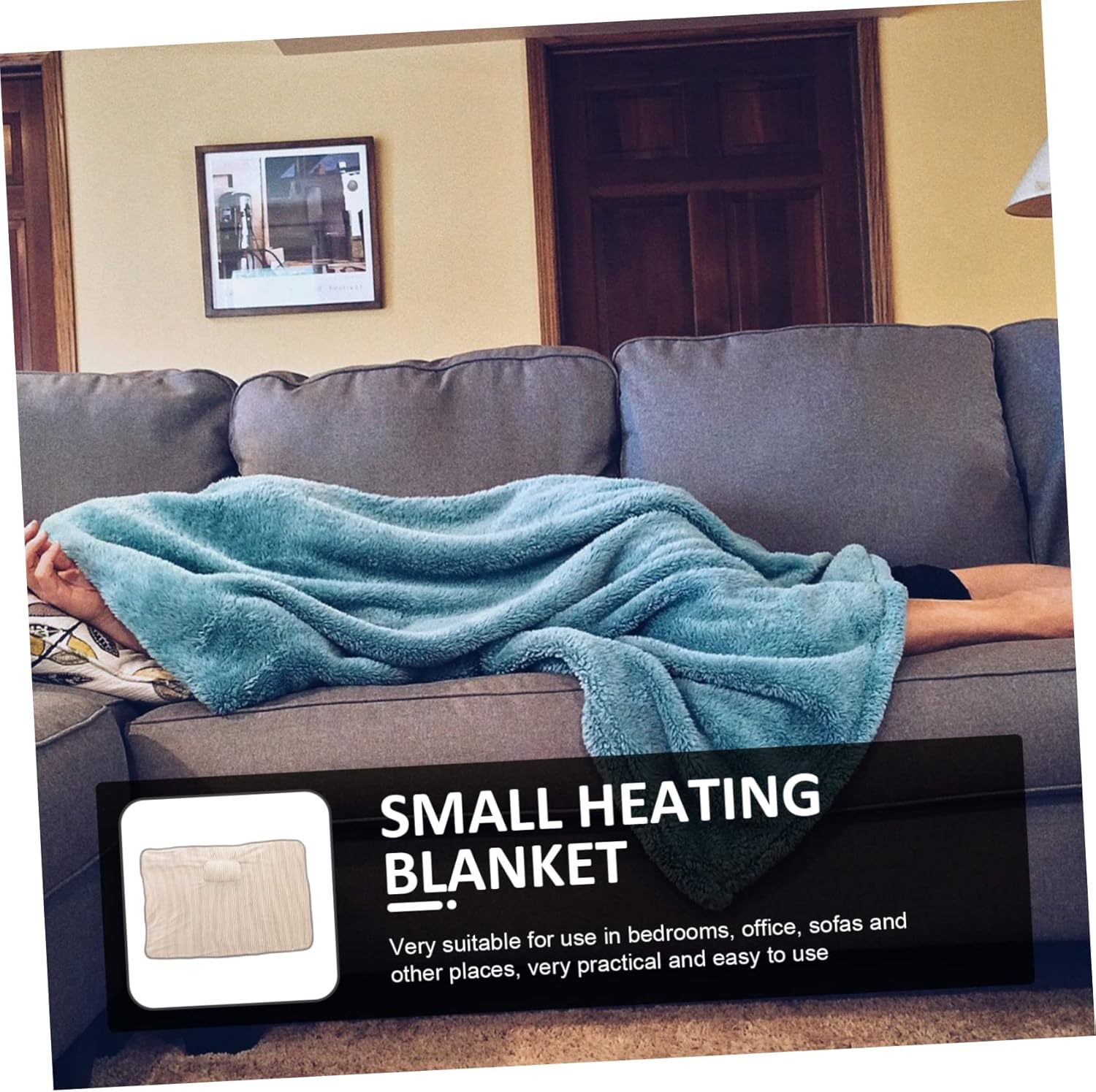 Amosfun USB Portable Electric Heated Blanket