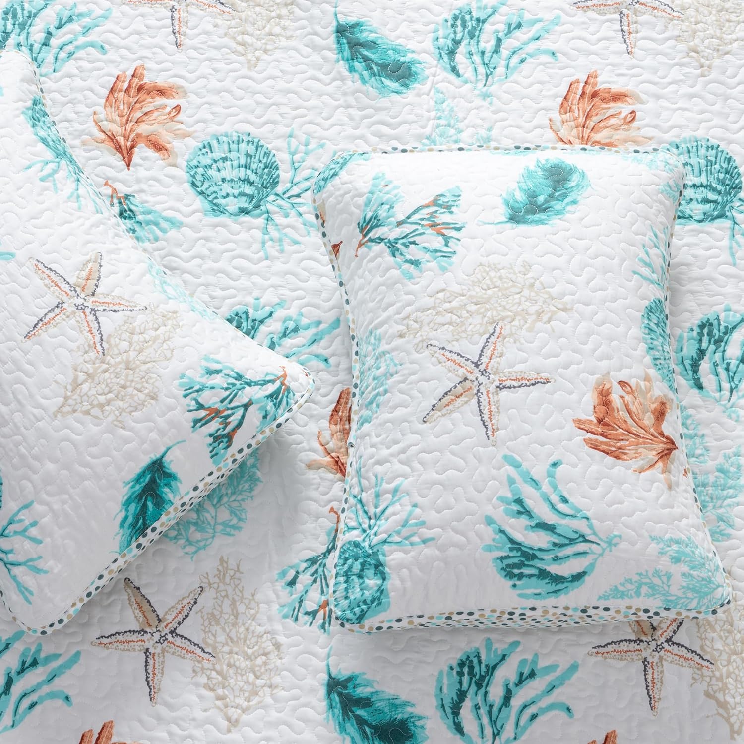 Great Bay Home Coastal Bedding Set - TwinTwin XL
