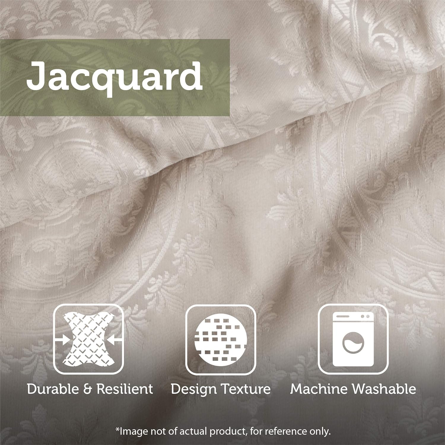 Madison Park Scenic Comforter Set - 7 Piece Olive Green Queen