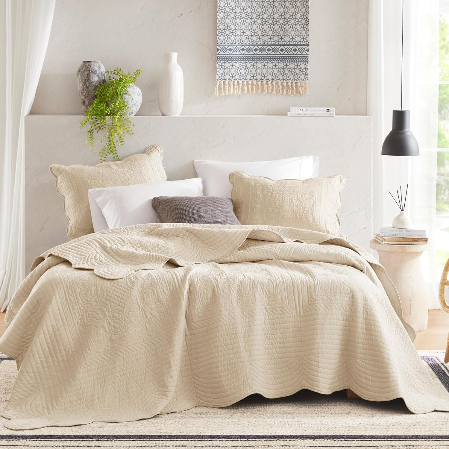 Madison Park Tuscany Quilt Set - 3 Piece KingCal King