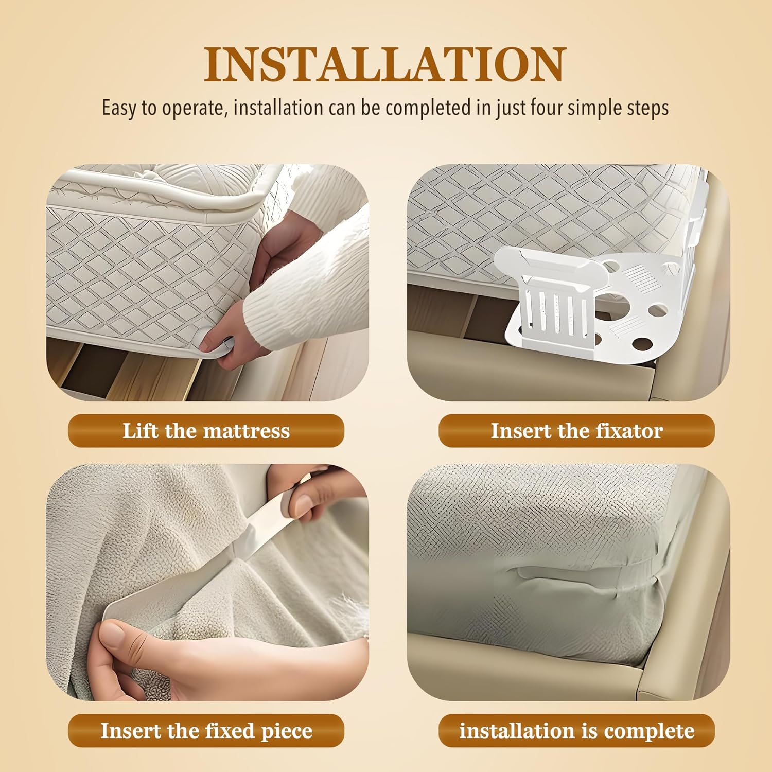 Rose Romee 4 Pcs Heavy Duty Sheet Holder