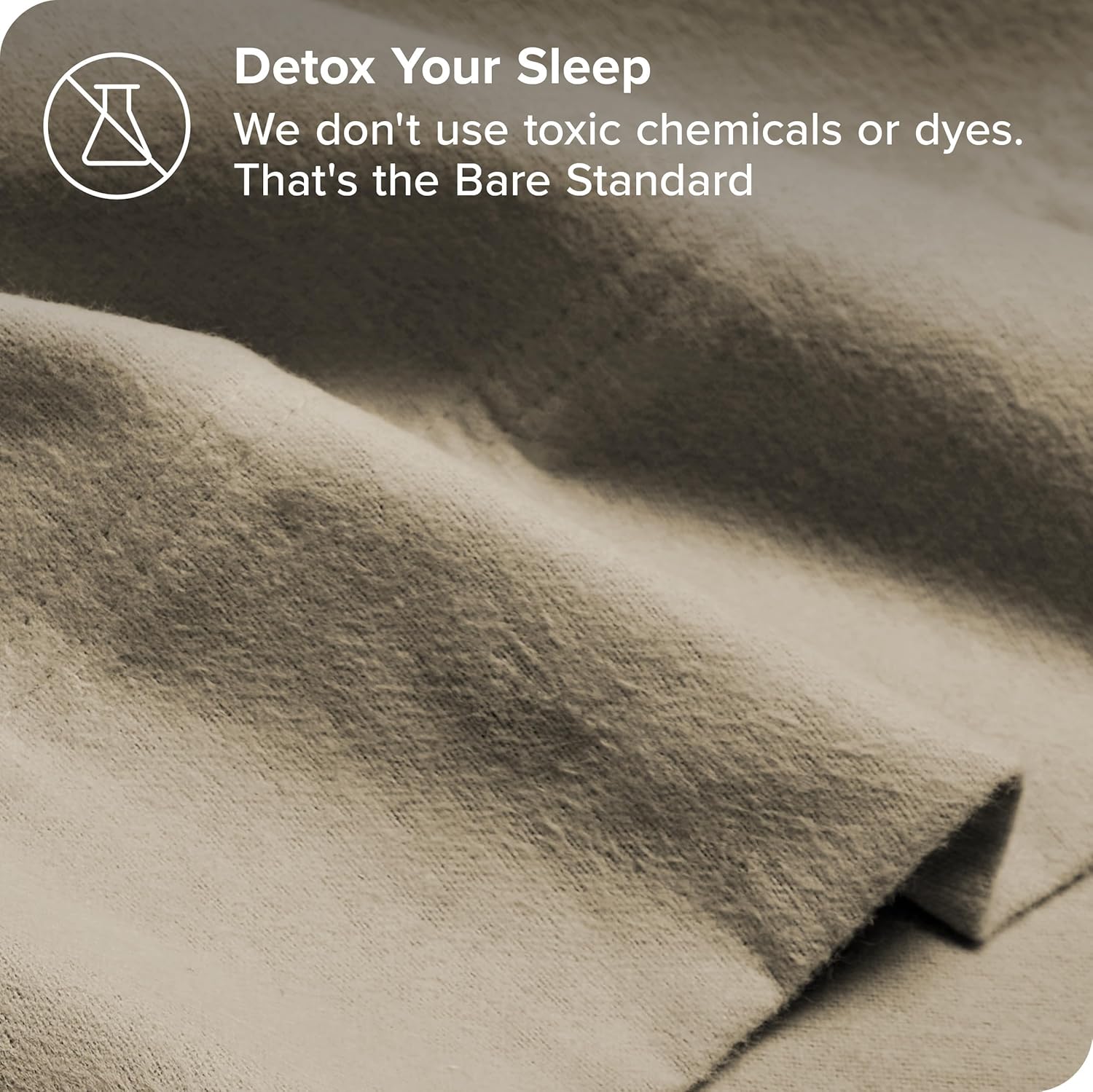 Bare Home Organic Cotton Flannel Sheet Set Twin