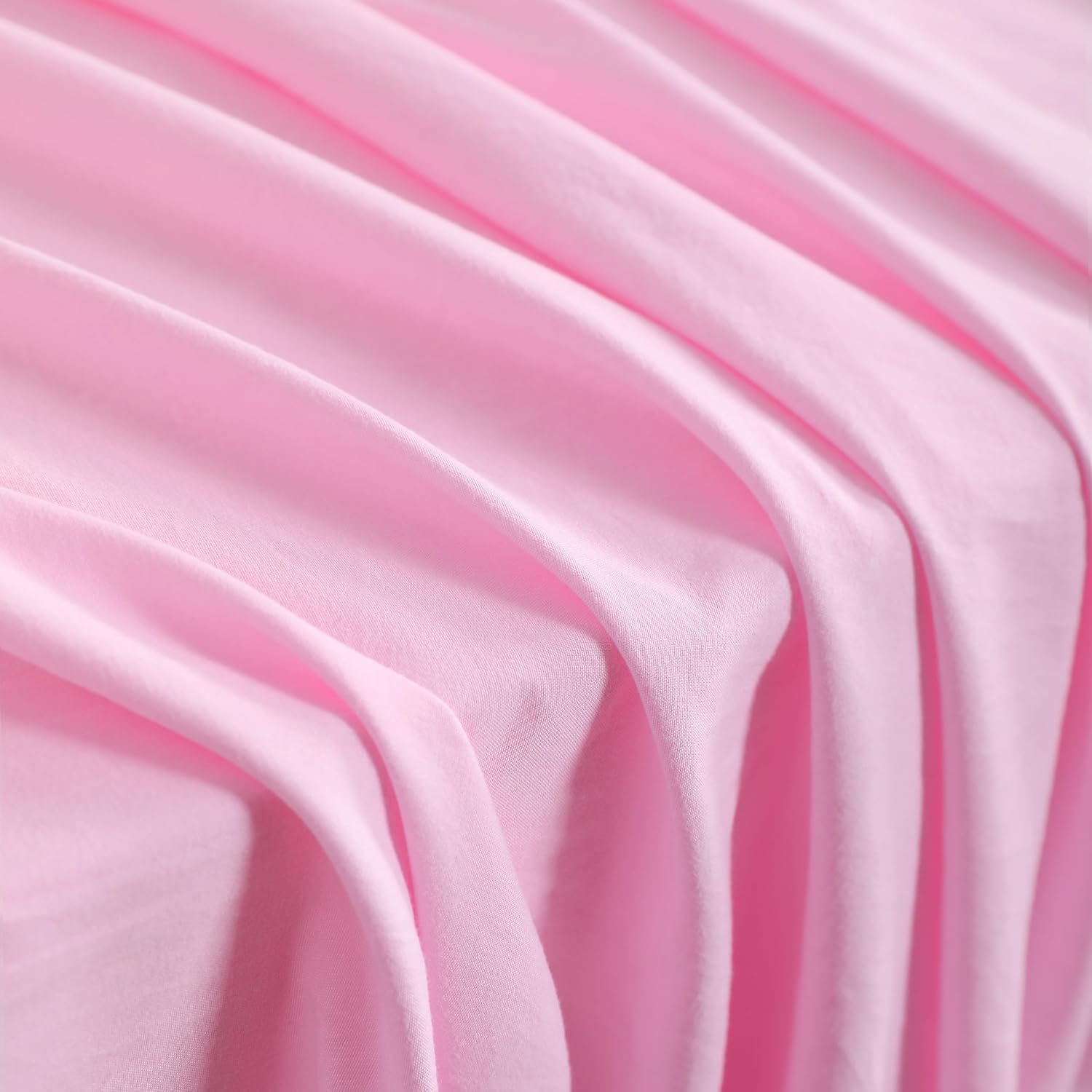 NTBAY Pink Twin Bed in a Bag Comforter Set