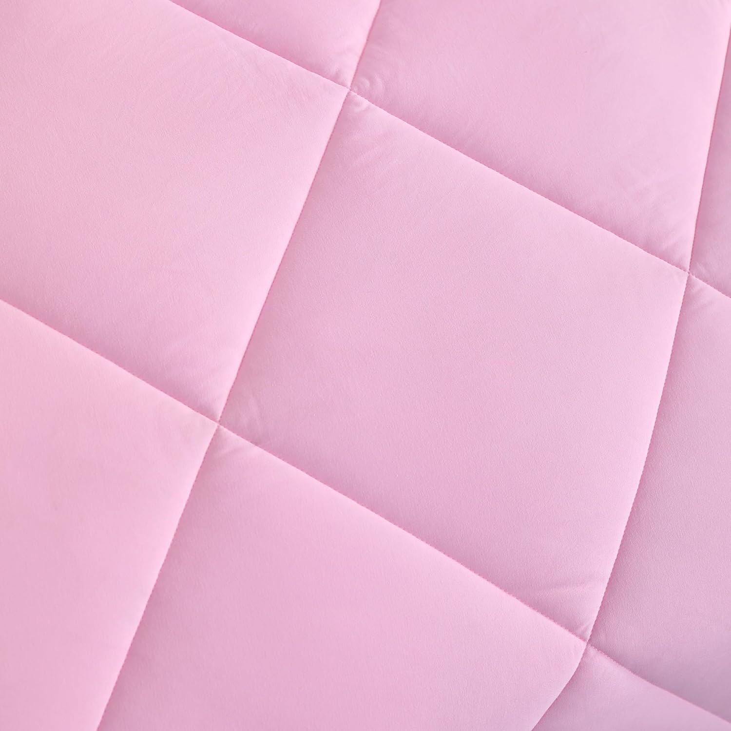 NTBAY Pink Twin Bed in a Bag Comforter Set