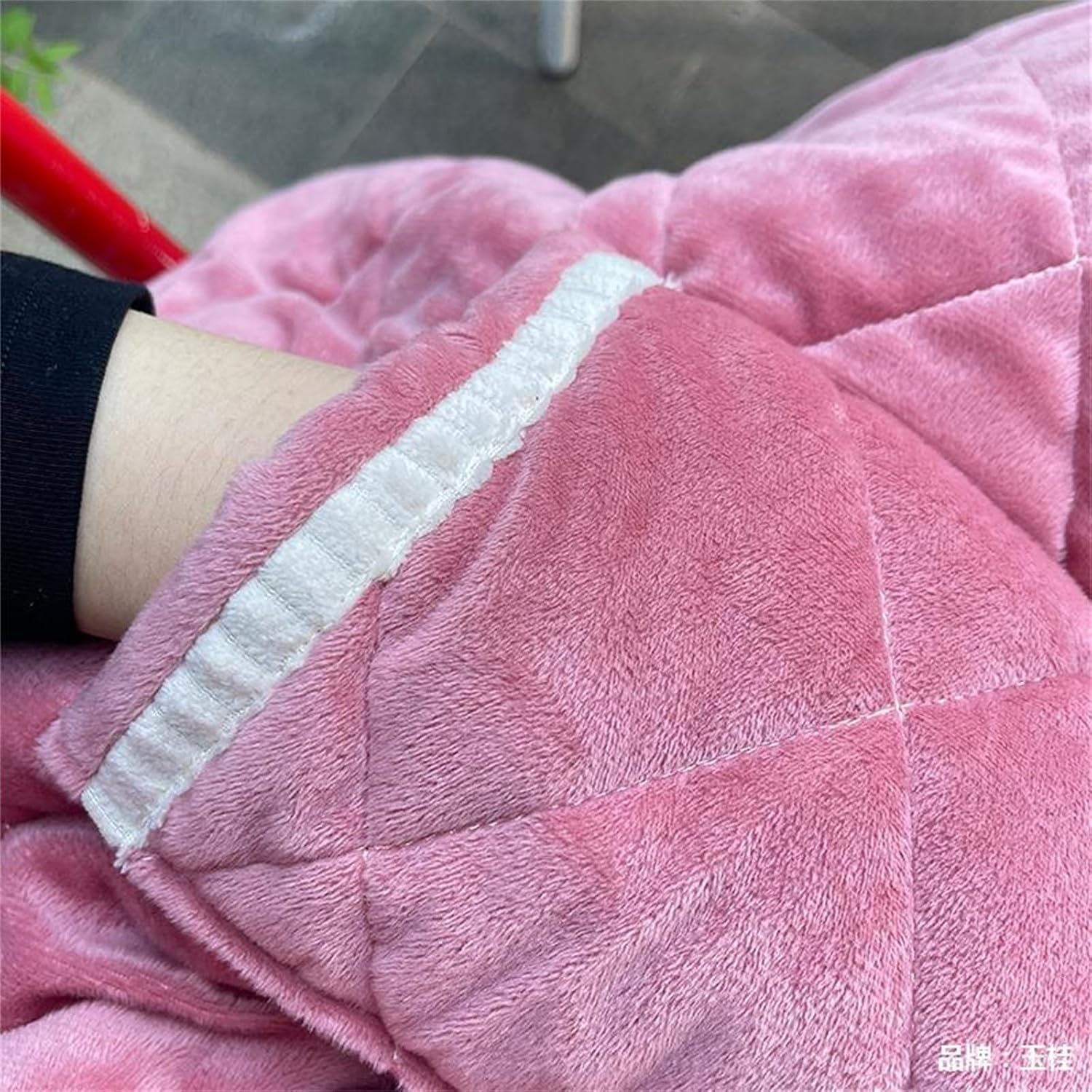 Portable USB Heated Lap Blanket Cozy Fleece Warm