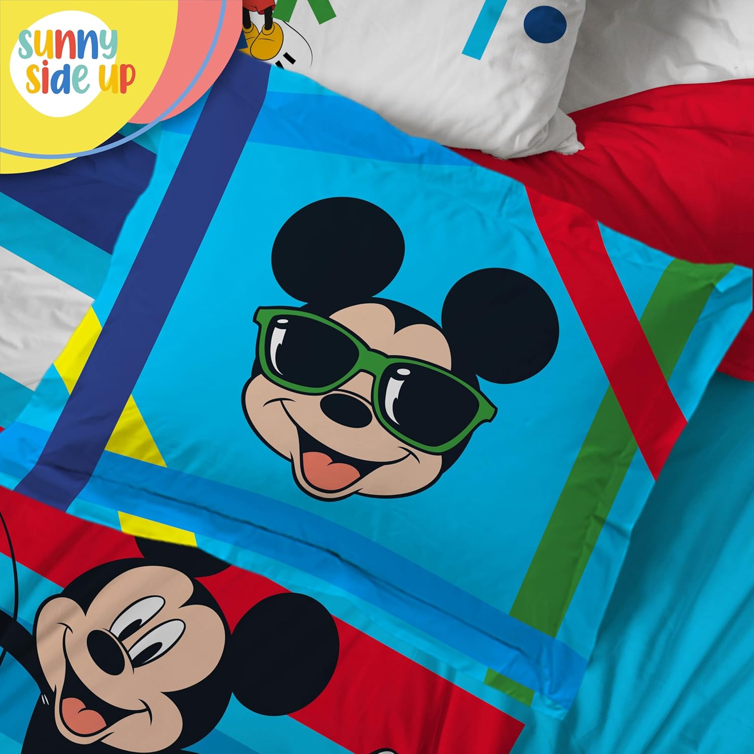 Sunny Side Up Disney Mickey Mouse Twin Comforter Set