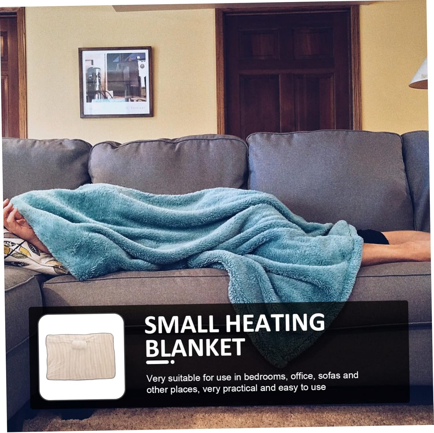 DECHOUS Portable USB Electric Heating Blanket for Office and Home Use