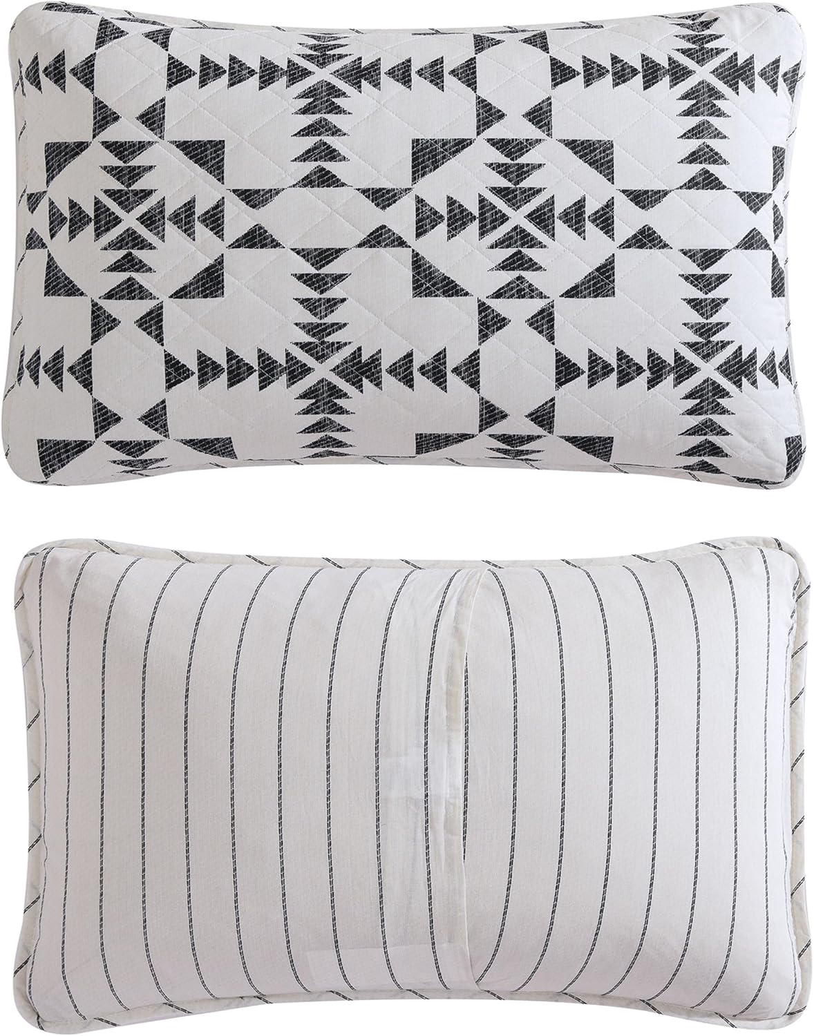 Eddie Bauer Queen Quilt Set 3 pcs Arrowhead Charcoal