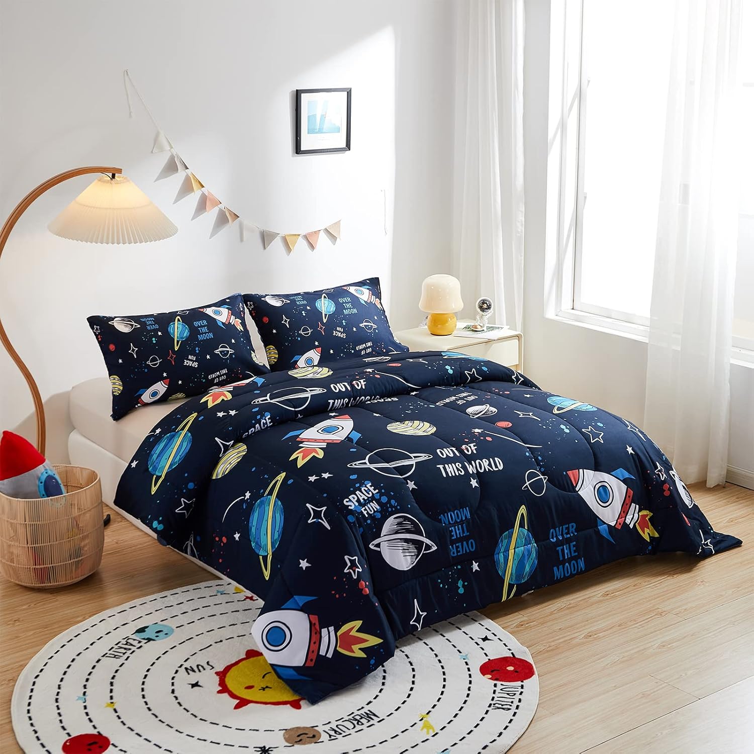beeweed 2 Piece Kid Comforter Set Twin Size
