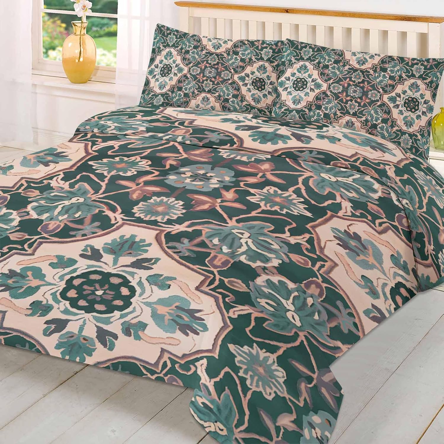 Boanket 3-Piece Boho Duvet Cover Set with Zipper 1