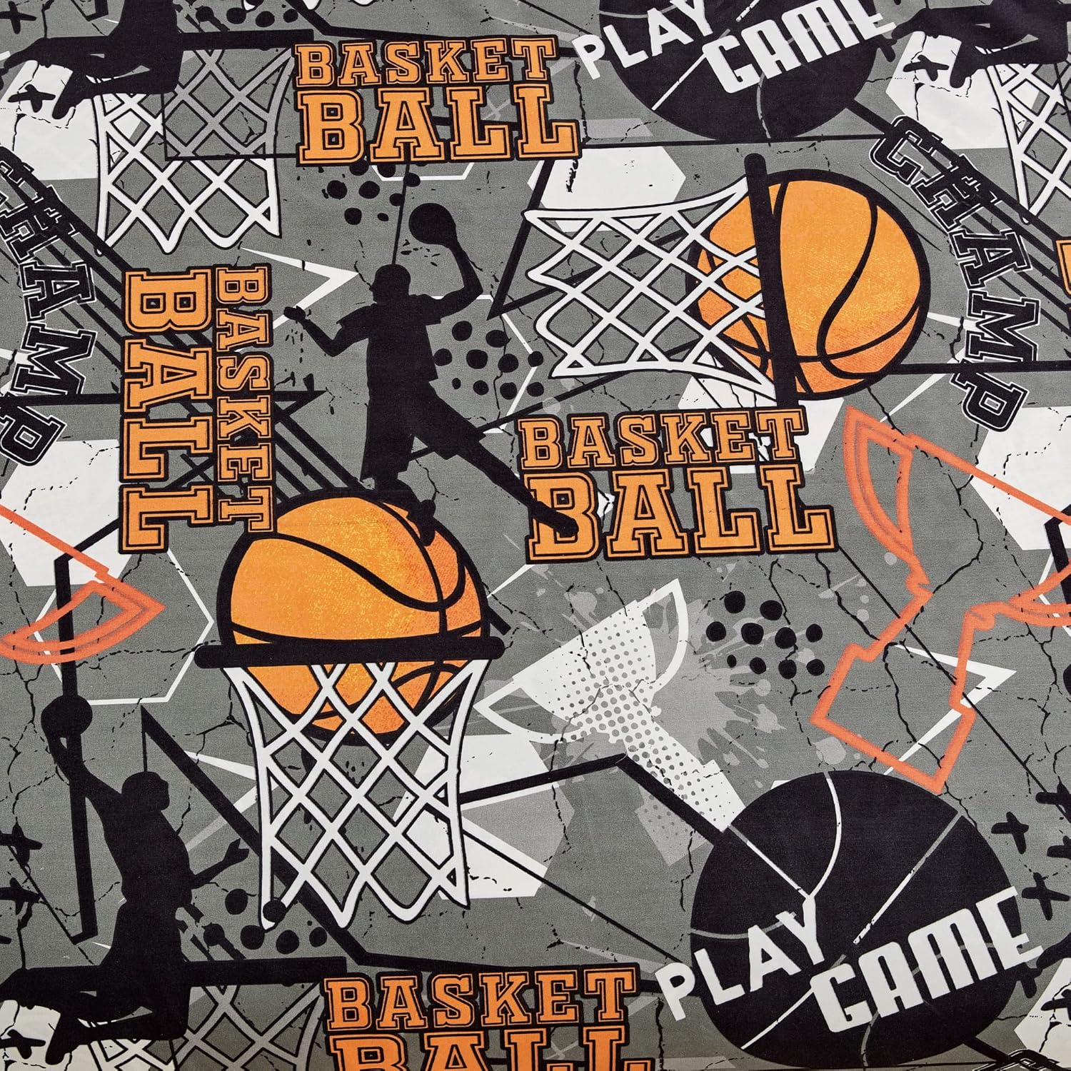 Chezmoi Collection Basketball Sheet Set for Kids