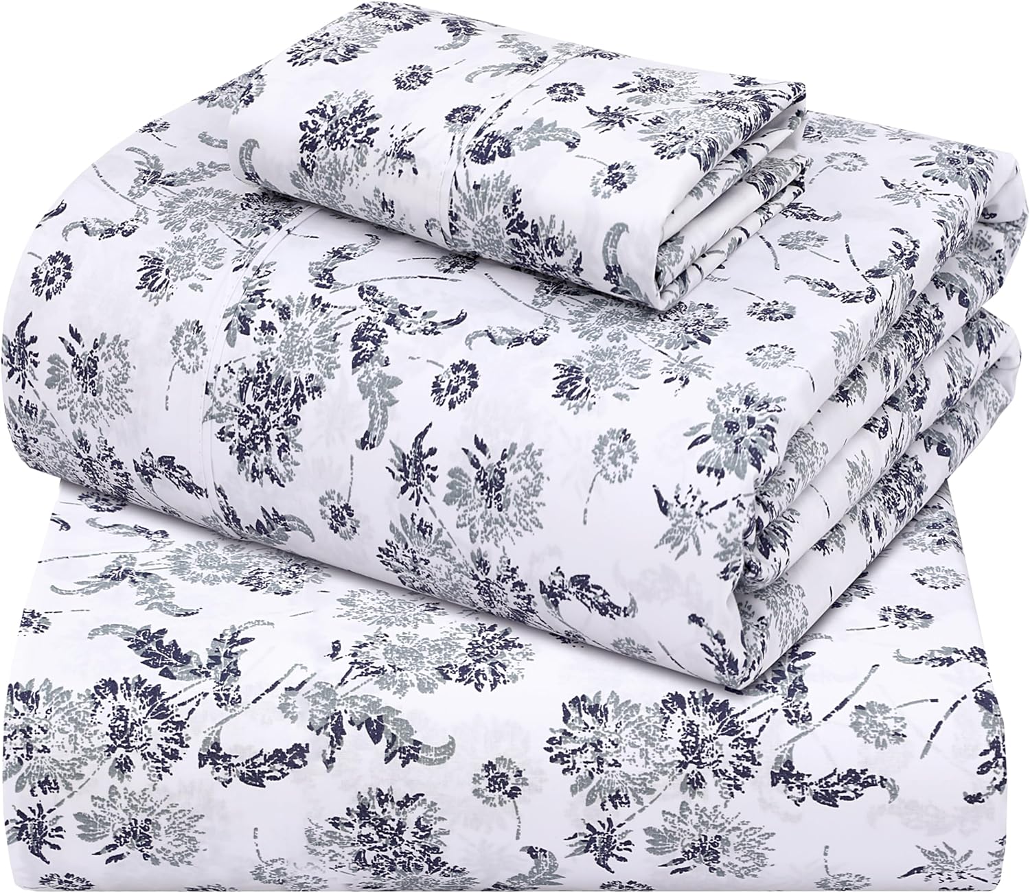ZOYER 100 Cotton Percale Twin XL Sheets Set 1