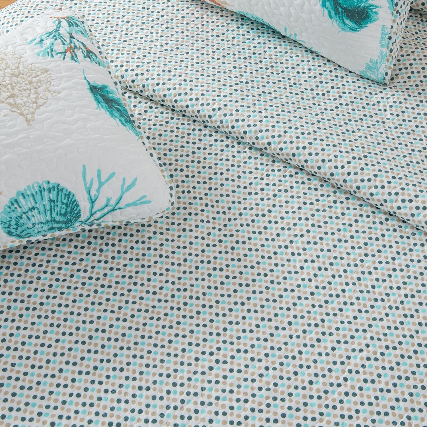 Great Bay Home Coastal Bedding Set - TwinTwin XL