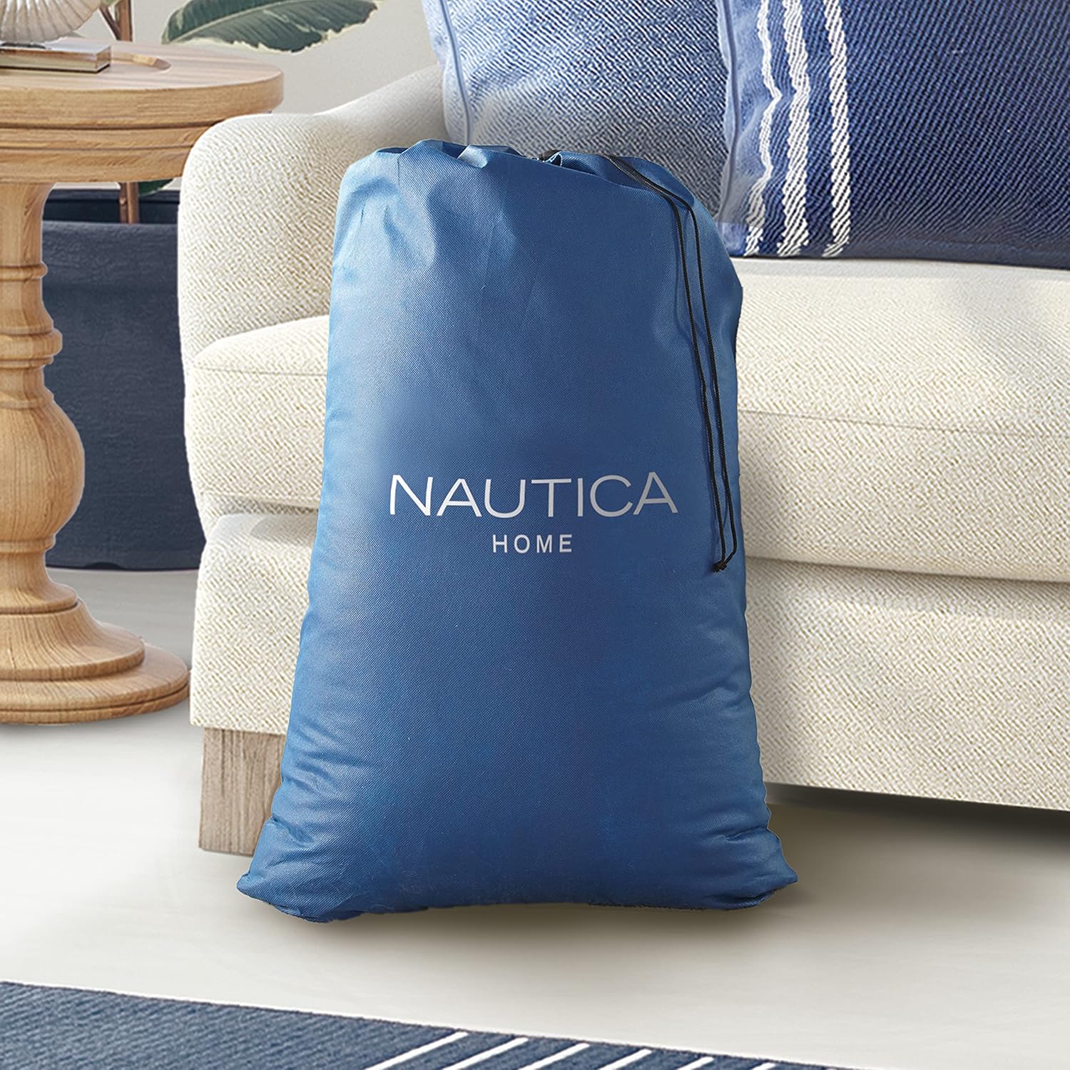 Nautica Home 16 Air Mattress with Pillow Top and Built-in Pump