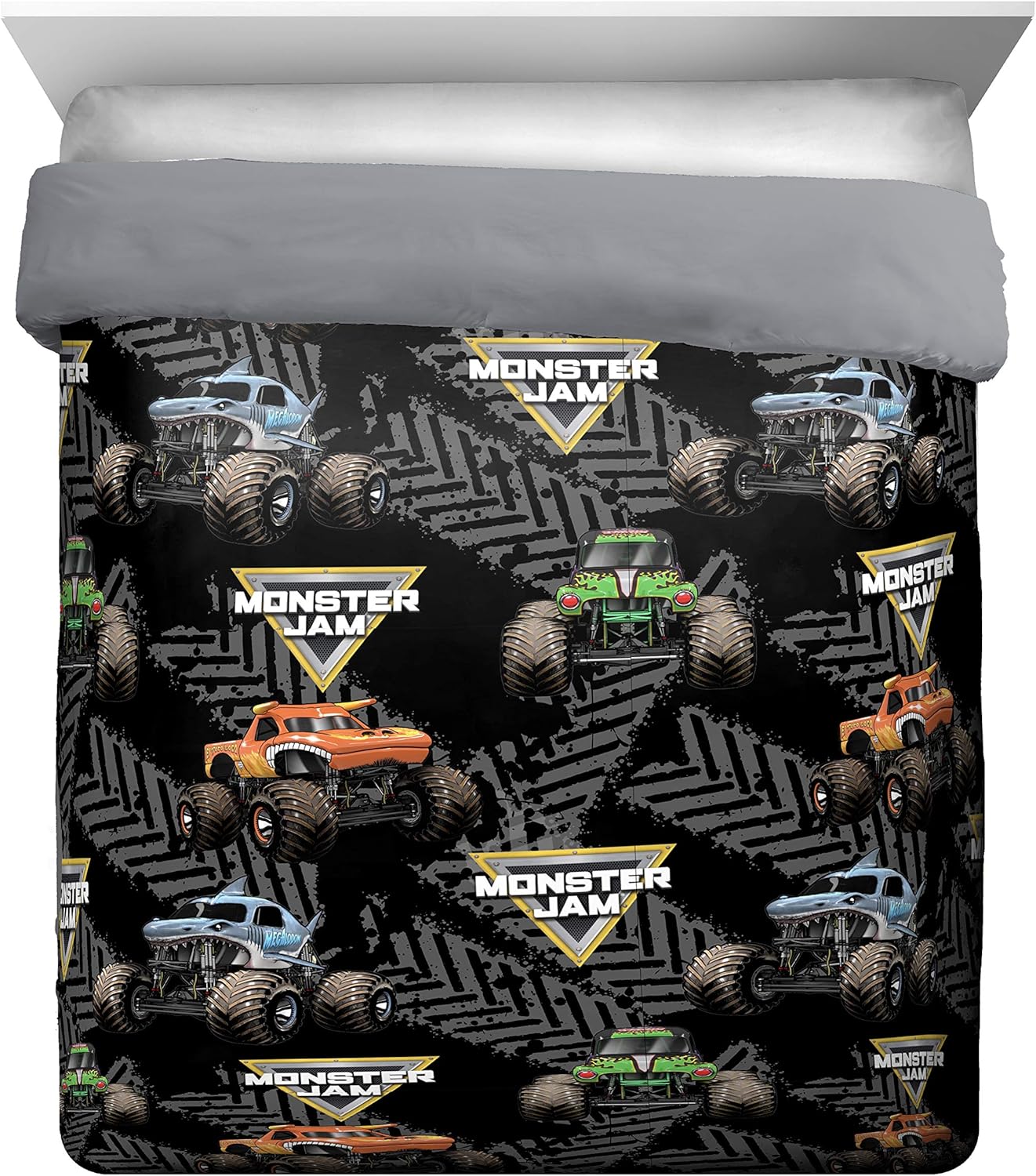 Jay Franco Monster Jam Queen Bed Set 5 Piece