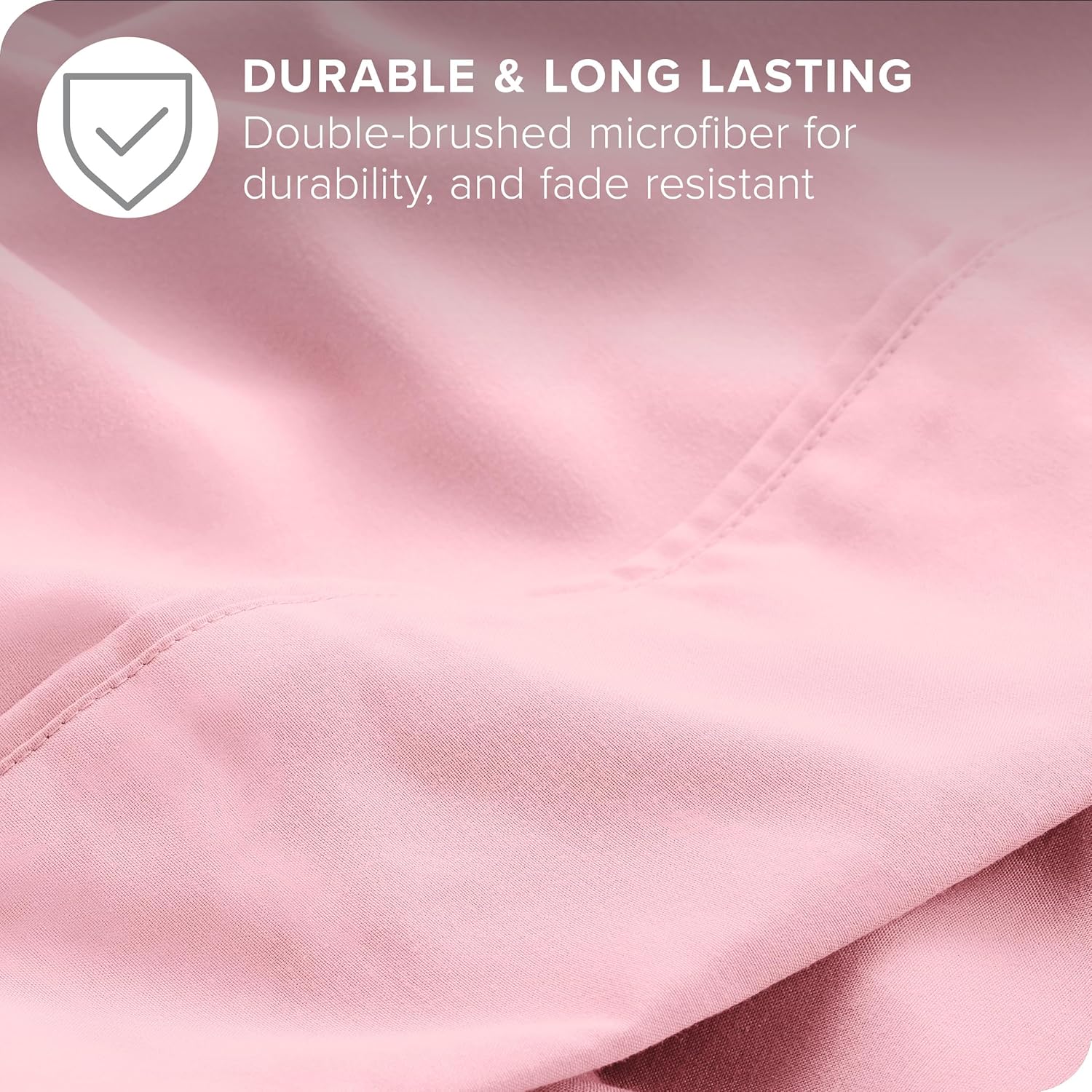 Ivy Union Queen Size Sheet Set - Light Pink