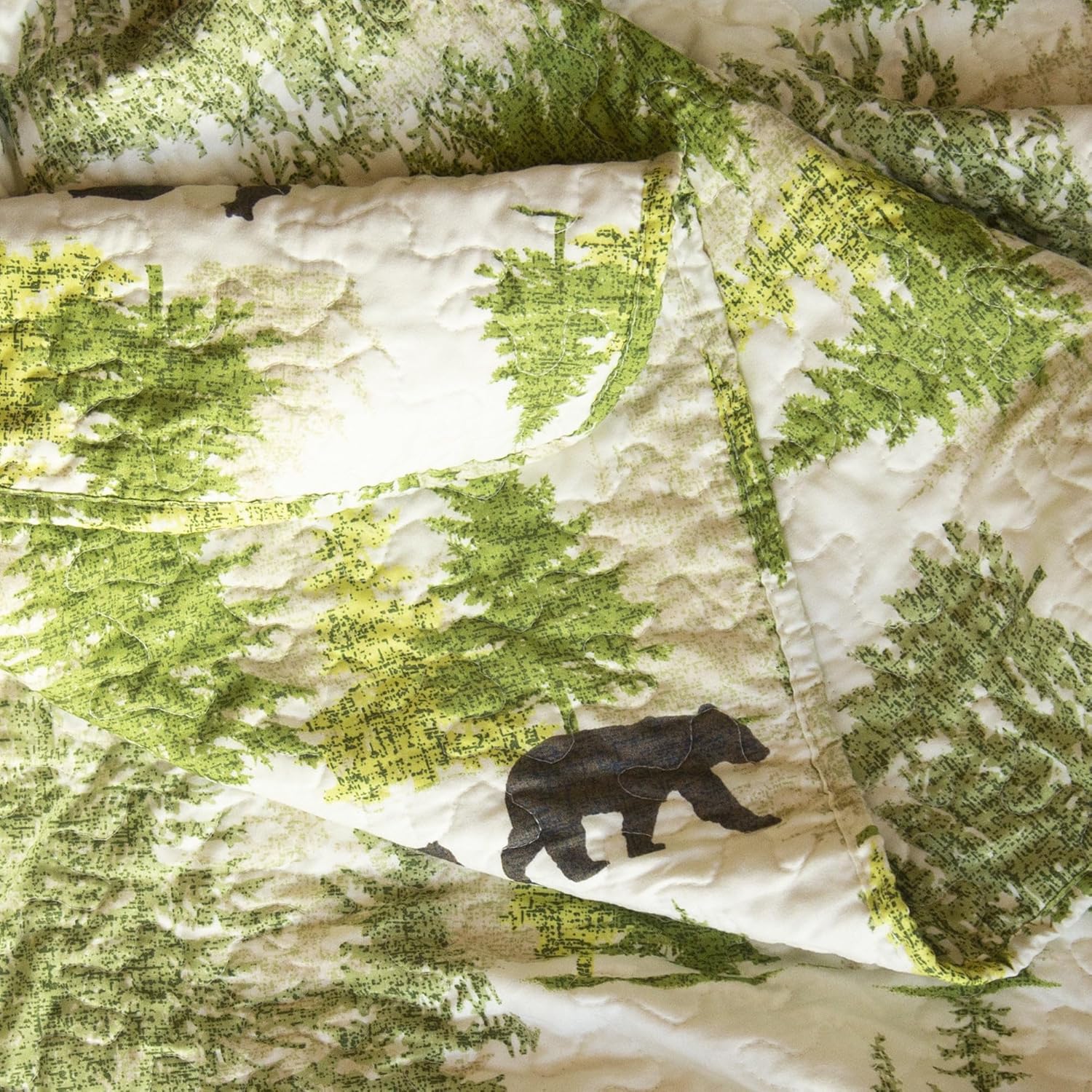 CARSTENS INC Rustic Cabin Quilt Set Twin