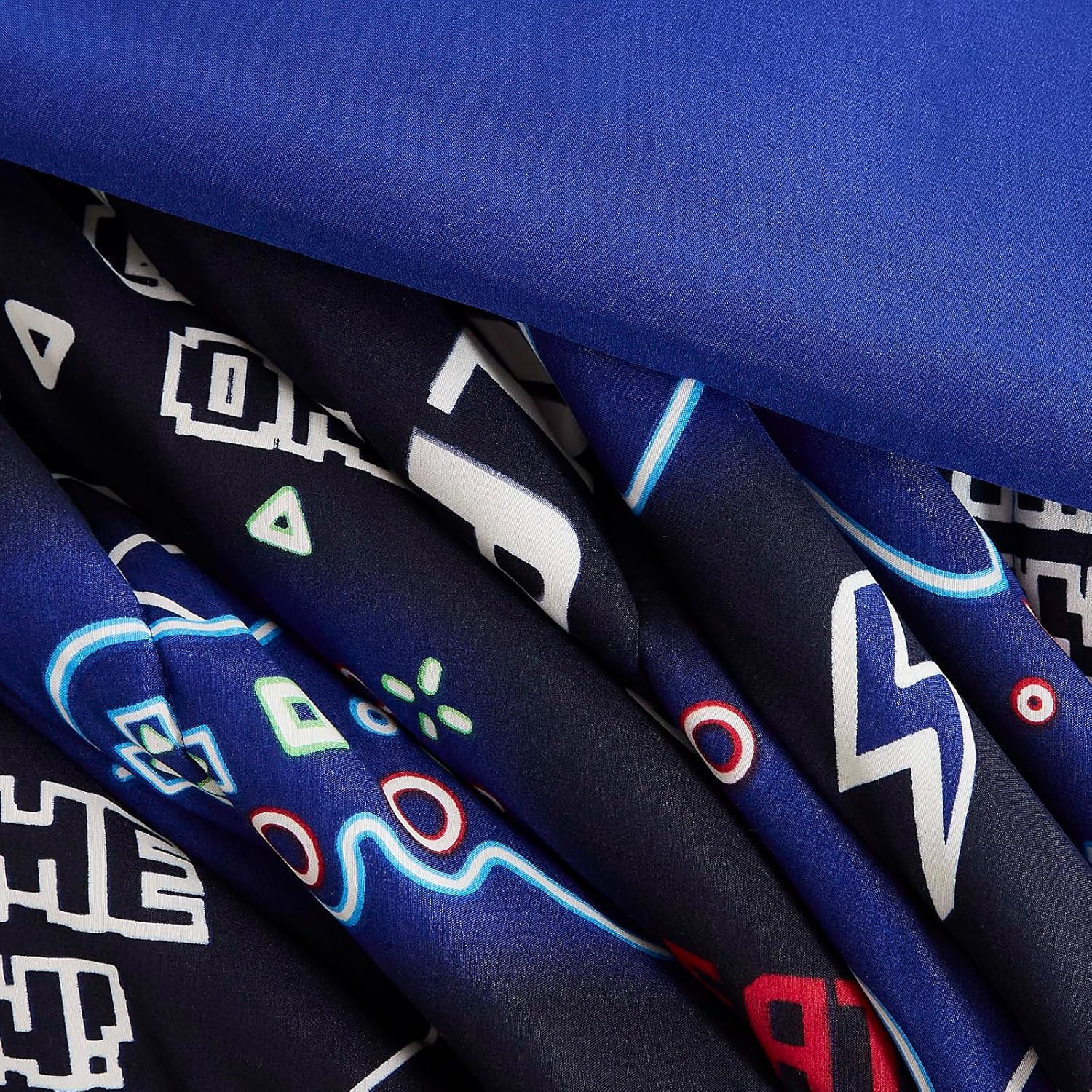 Wink Deer Glow in Dark Gamer Comforter Set for Boys