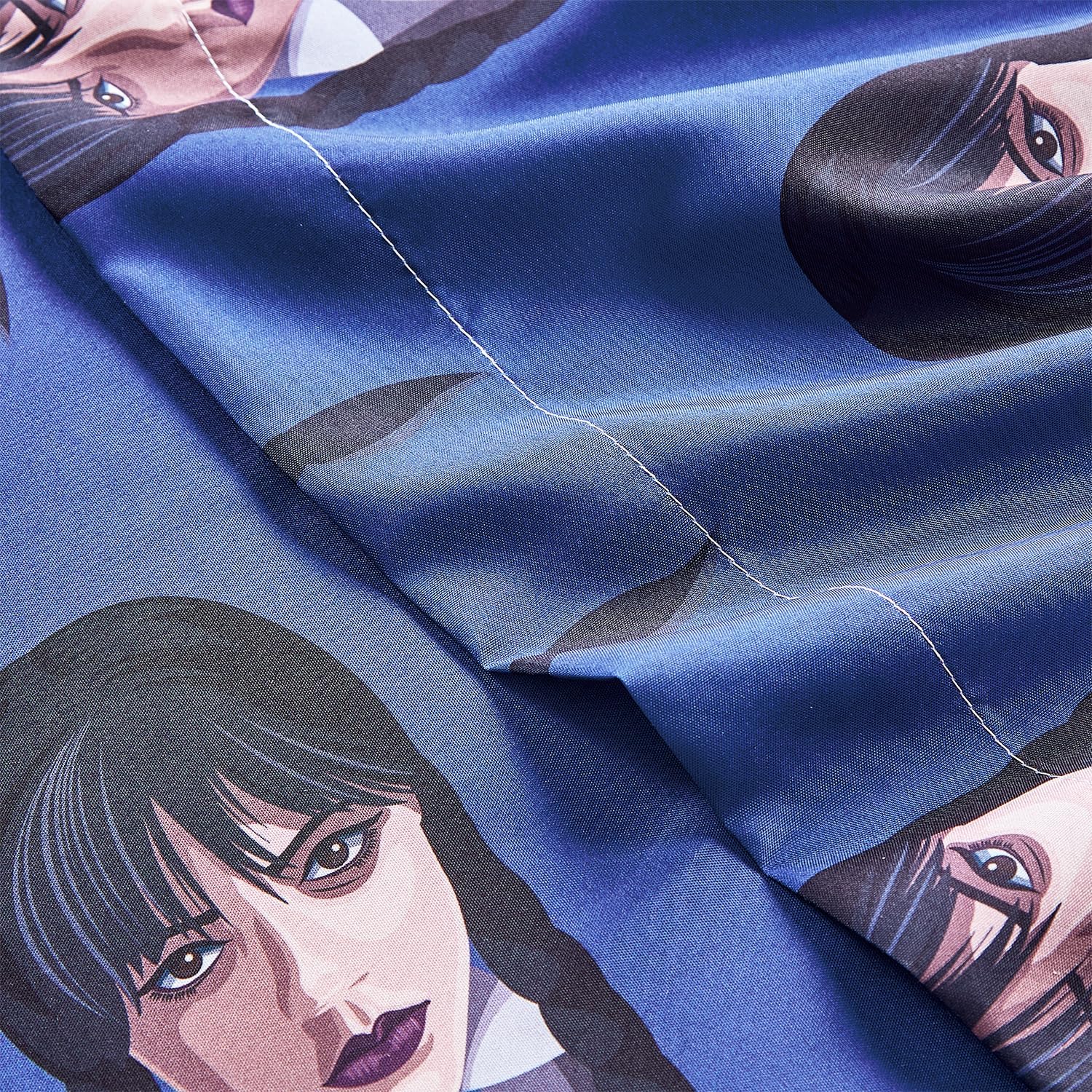 Wednesday Addams Twin Bedding Set with Decals