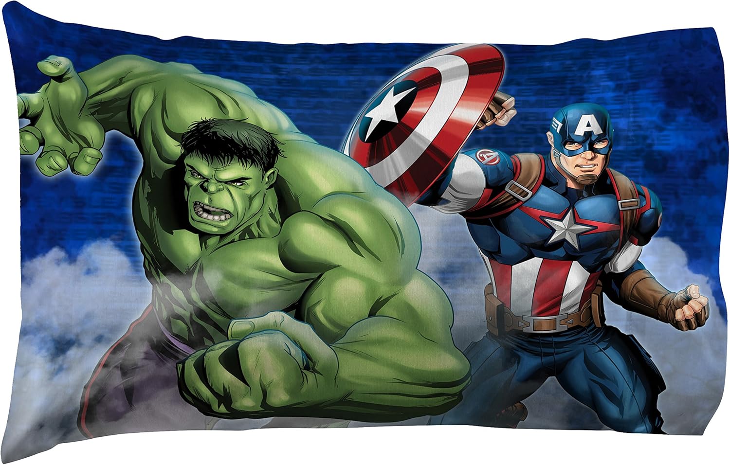 Jay Franco Marvel Avengers Blue Circle Comforter Set Twin