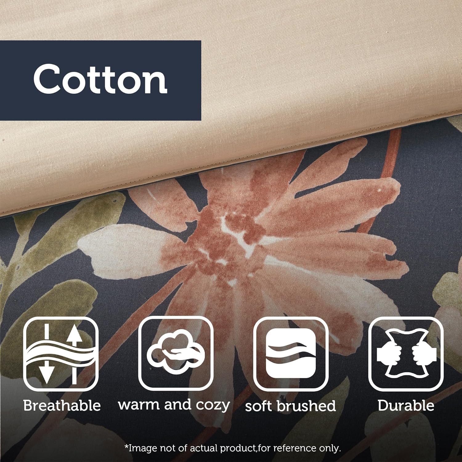 Madison Park Camillia Queen Navy 8 Piece Comforter Set