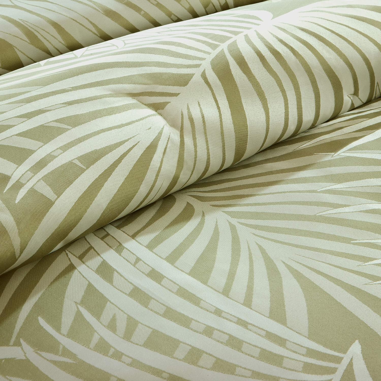 Madison Park Scenic Comforter Set - 7 Piece Olive Green Queen