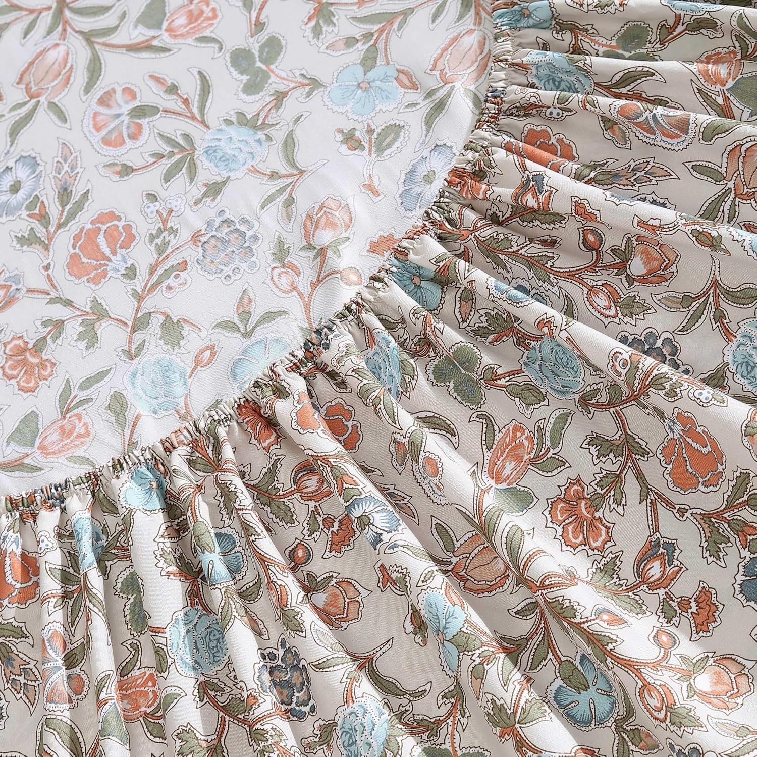 Wrangler Twin Sheet Set - Floral Oeko-Tex Certified 100 Polyester