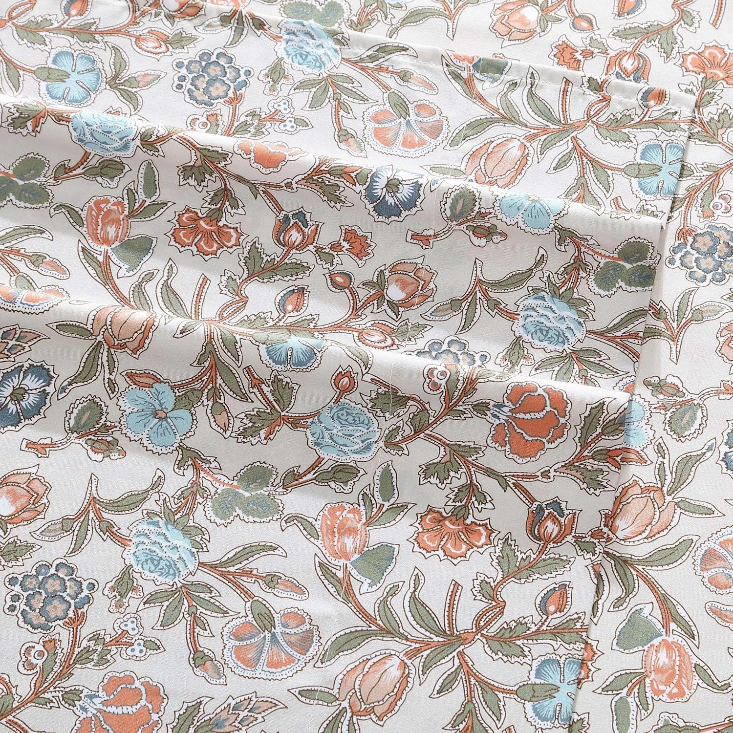 Wrangler Twin Sheet Set - Floral Oeko-Tex Certified 100 Polyester